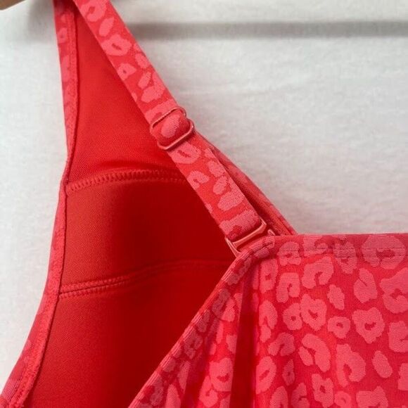 Lane Bryant Tankini Size 42C Top/ 22 Bottom Pink Animal Print Underwire‎ - Picture 7 of 11